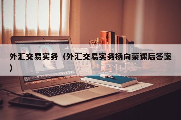 外汇交易实务（外汇交易实务杨向荣课后答案）