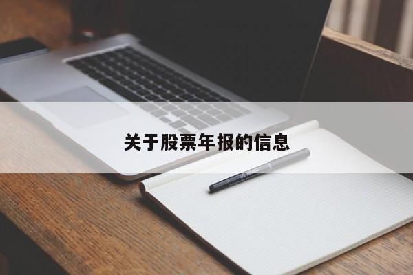 关于股票年报的信息