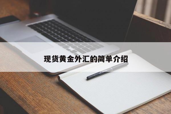 现货黄金外汇的简单介绍