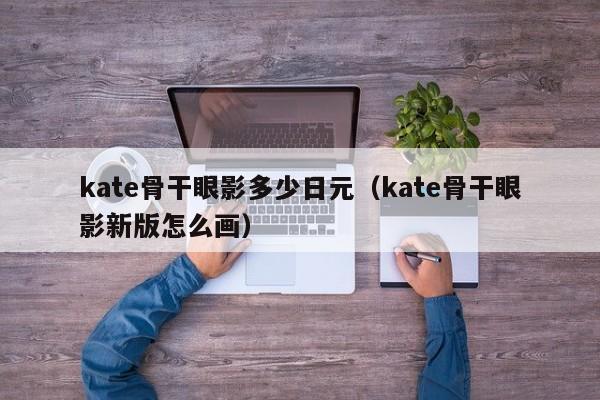 kate骨干眼影多少日元（kate骨干眼影新版怎么画）